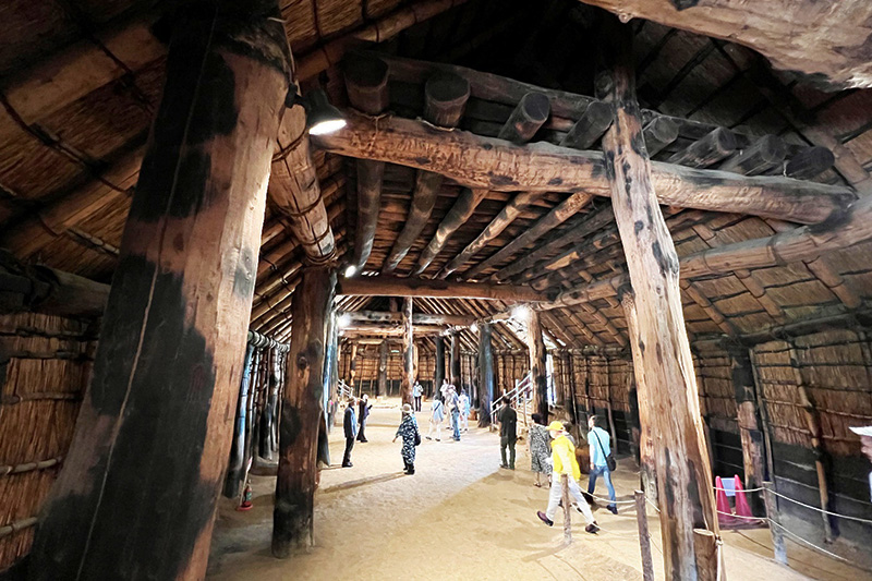 大型竪穴建物の内部
